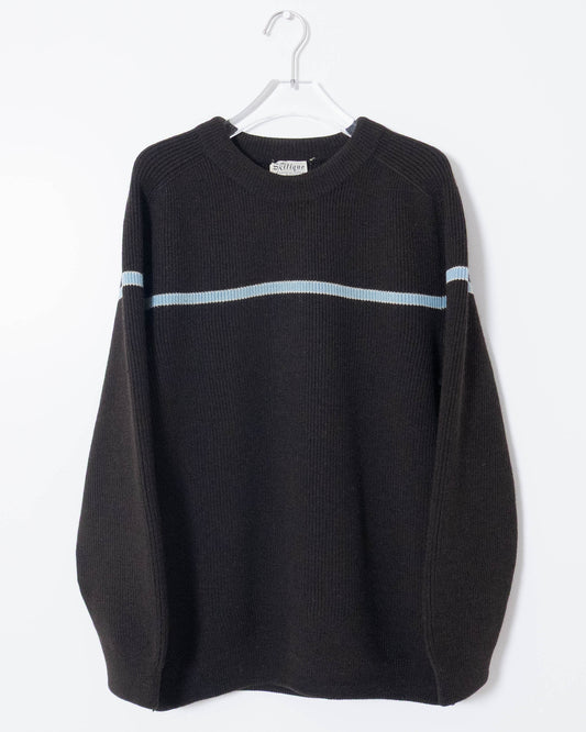 vintage wool ski knit sweater