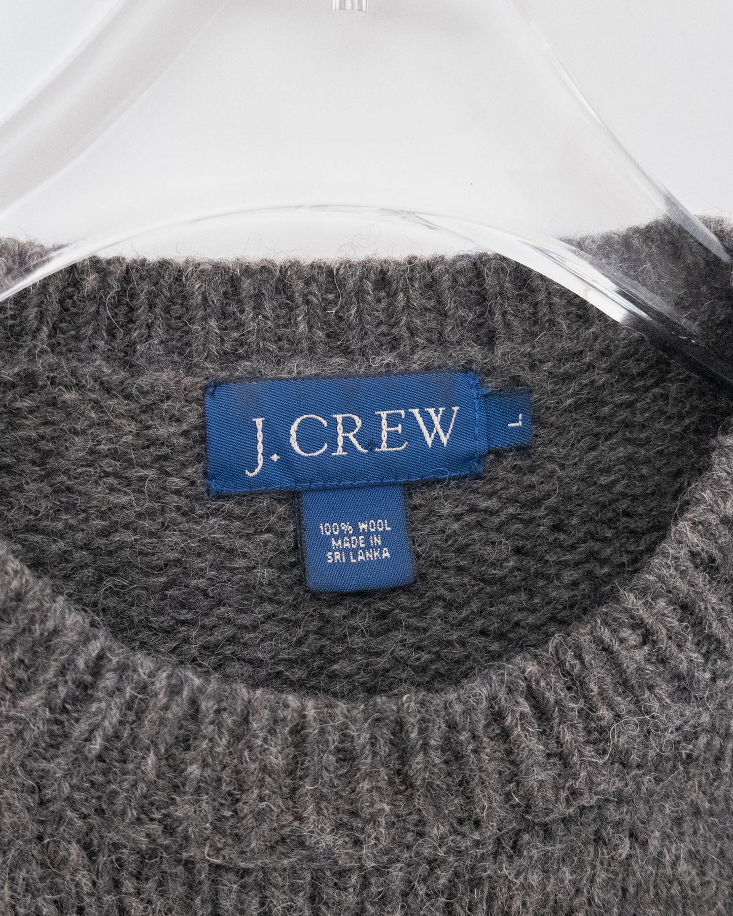 "J.Crew" line wool knitted sweater