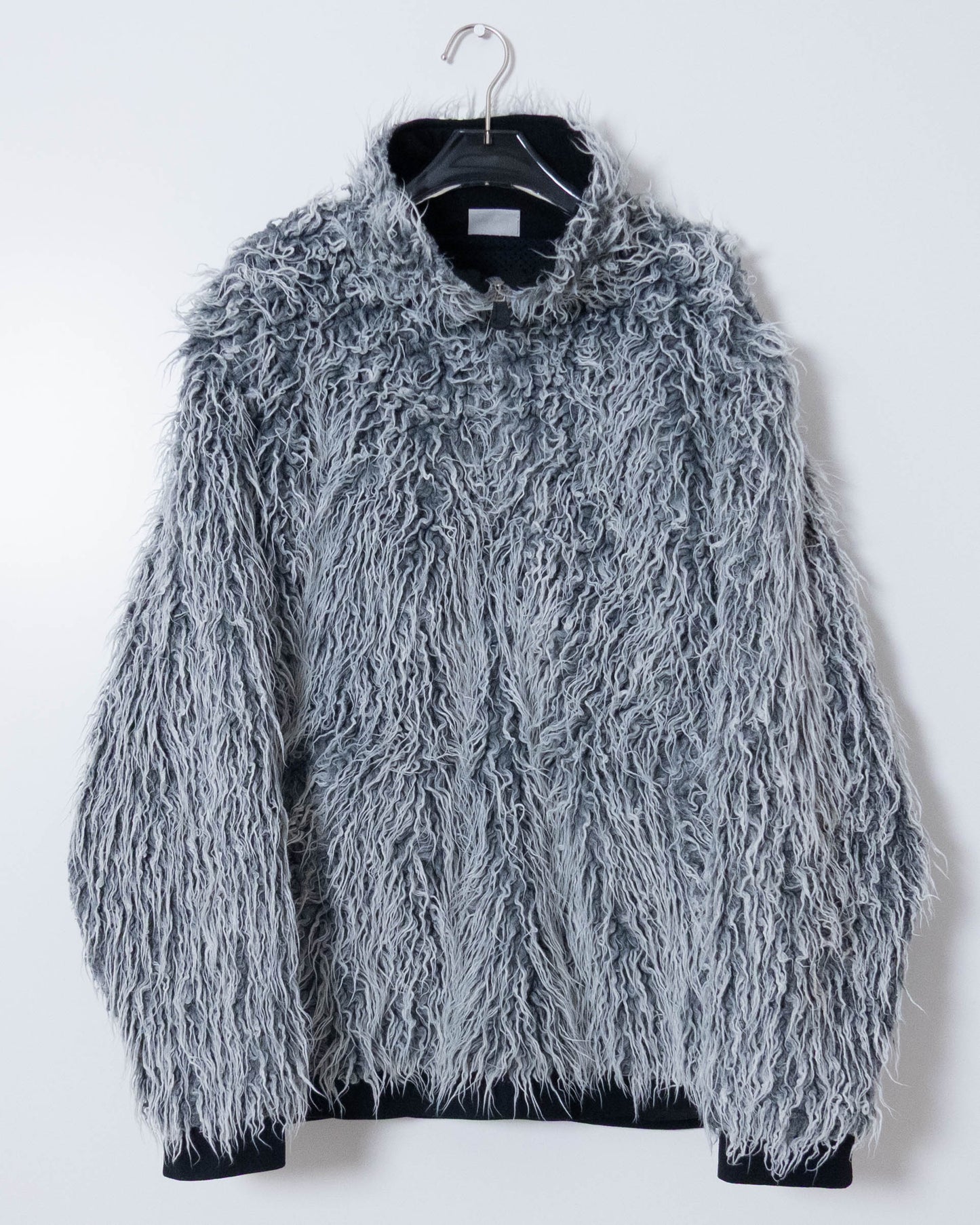 "OXBOW" half zip fur pullover jacket