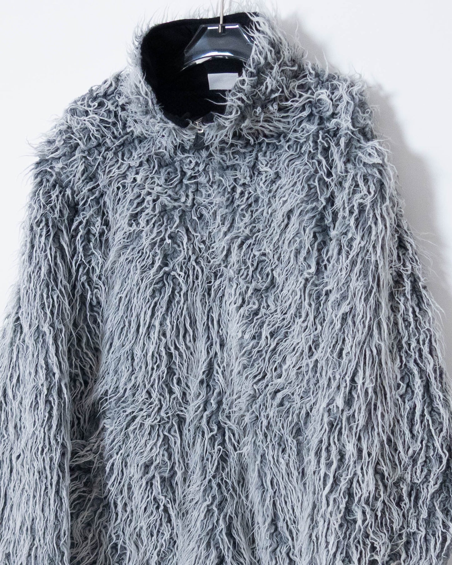 "OXBOW" half zip fur pullover jacket