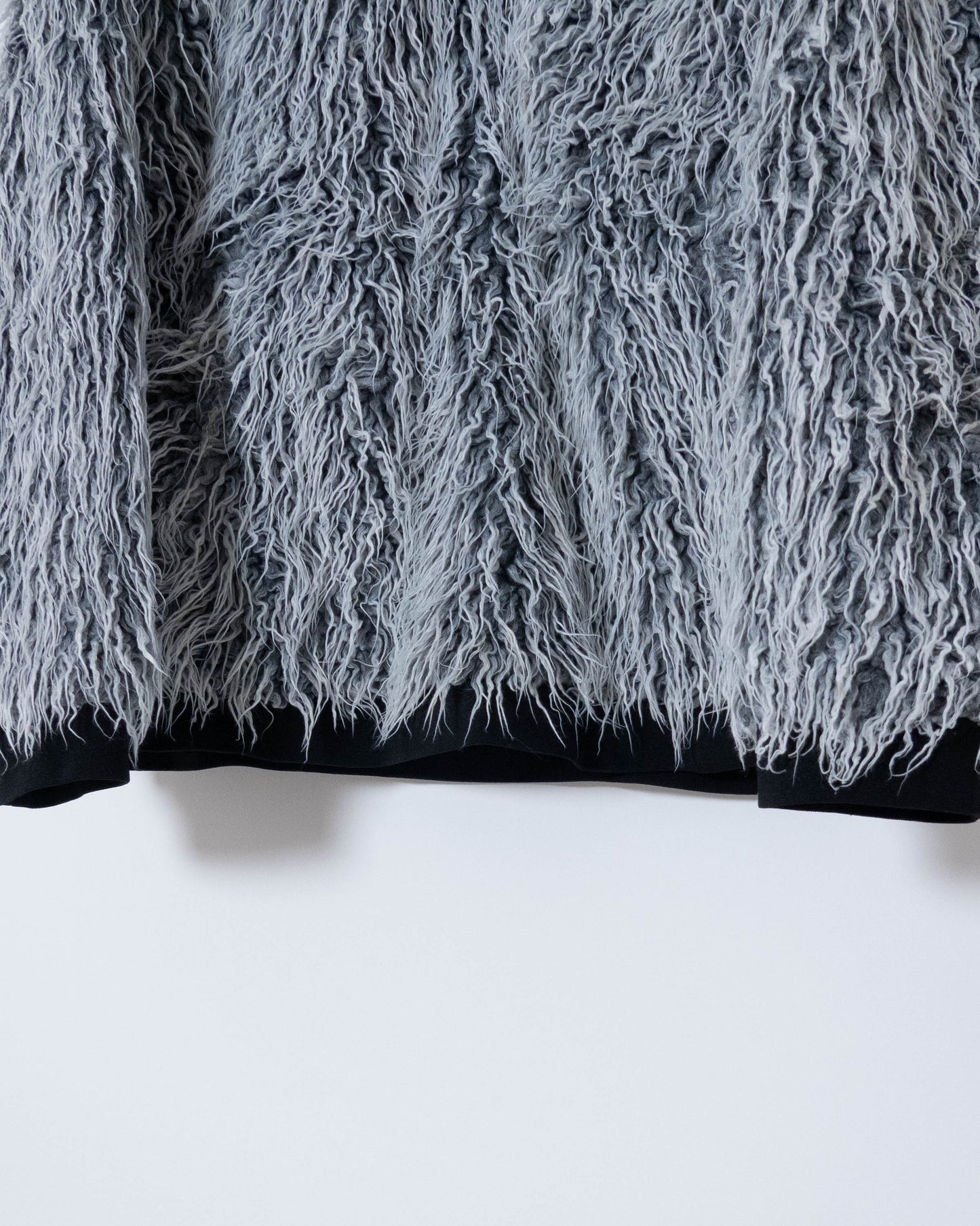 "OXBOW" half zip fur pullover jacket