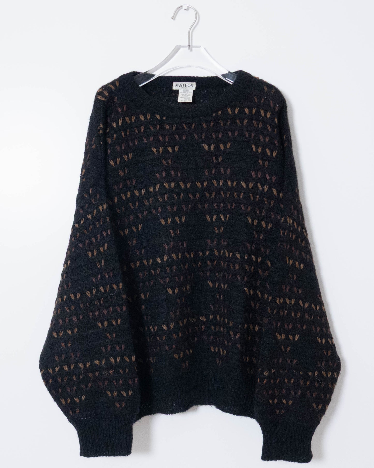 "NANI BON" mohair knit sweater