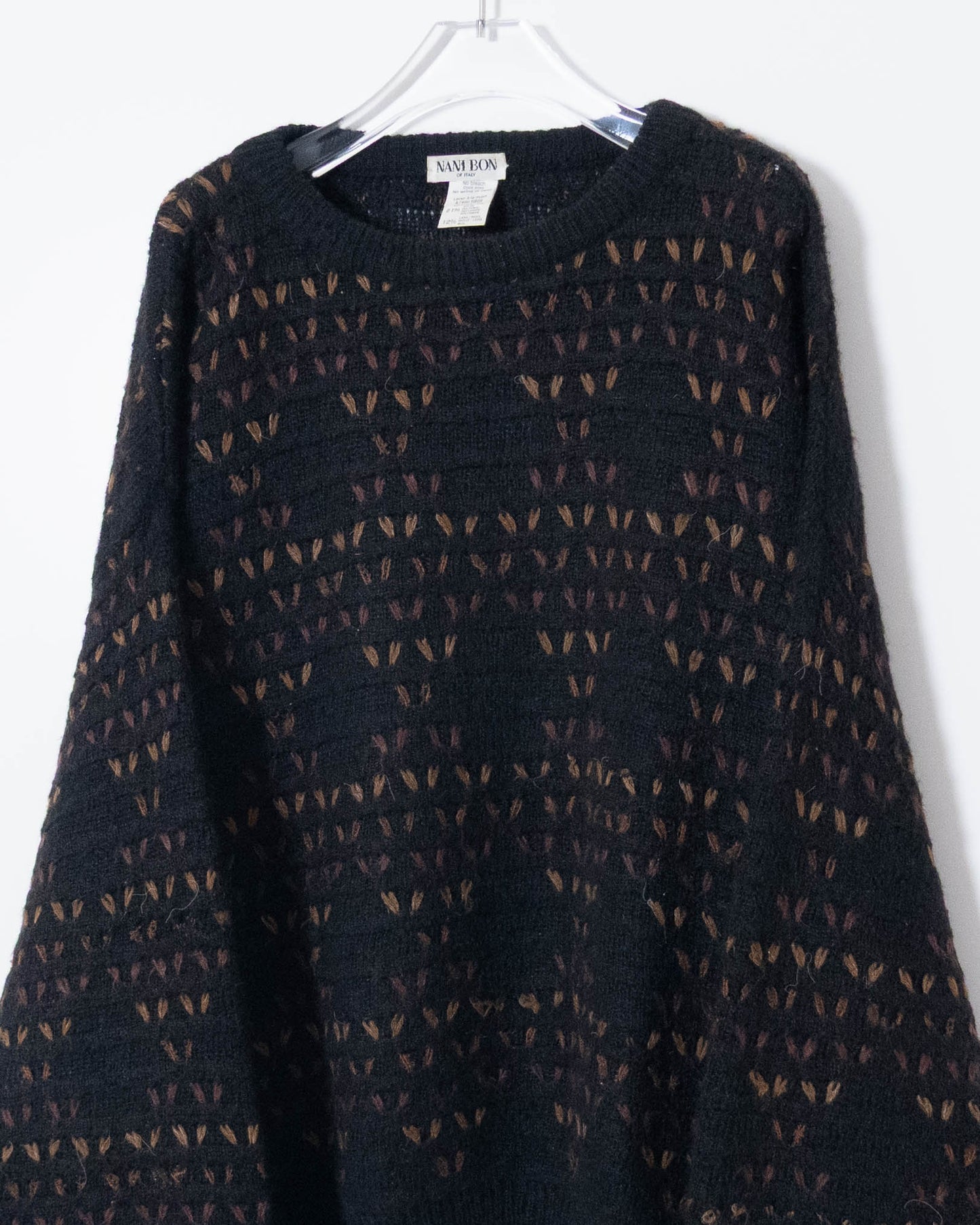 "NANI BON" mohair knit sweater
