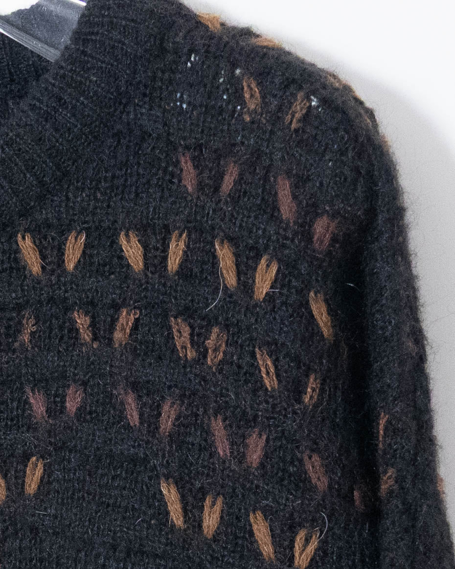 "NANI BON" mohair knit sweater