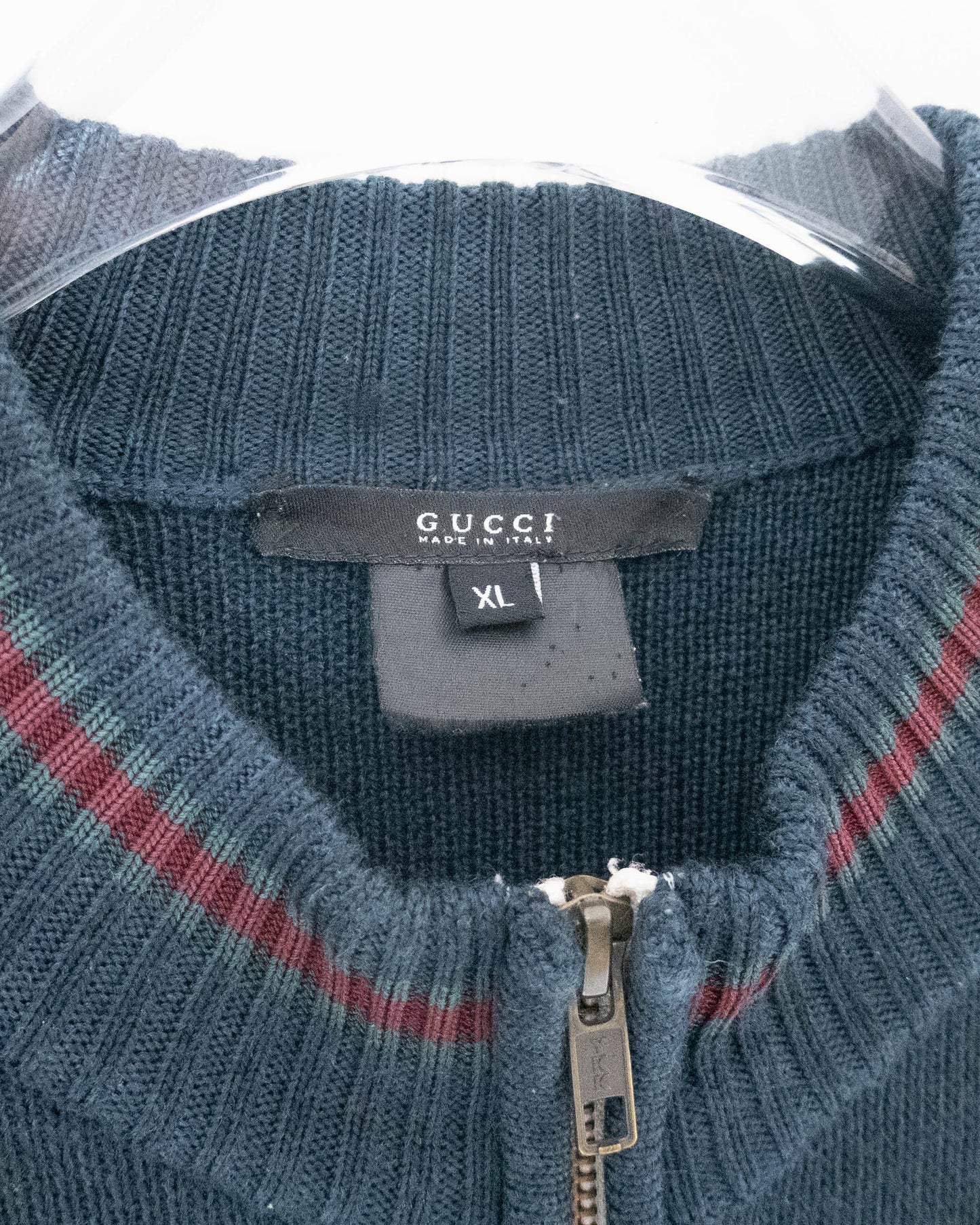 "GUCCI" drivers knit sweater
