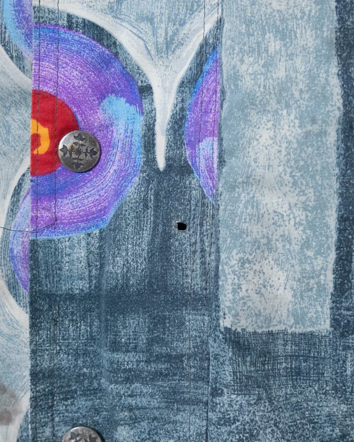 "OXBOW" all over pattern hooded jacket