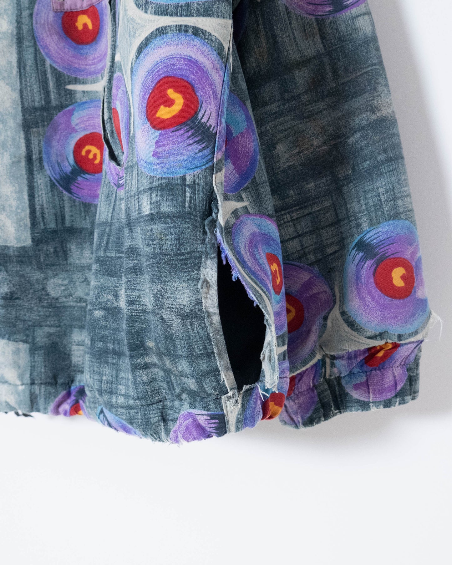 "OXBOW" all over pattern hooded jacket