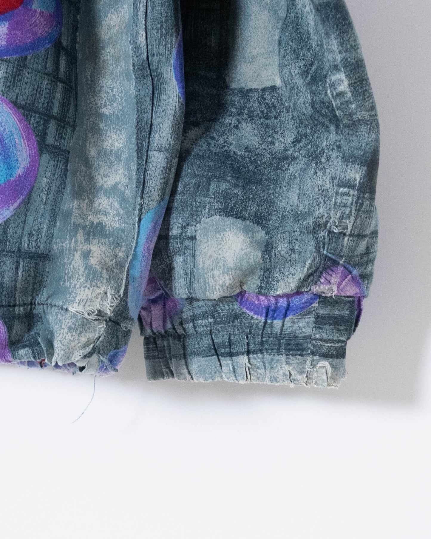 "OXBOW" all over pattern hooded jacket