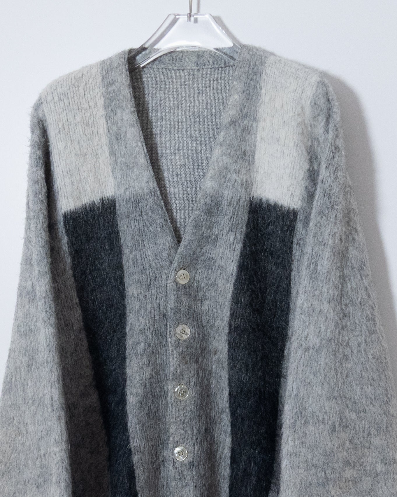 vintage mohair knit cardigan