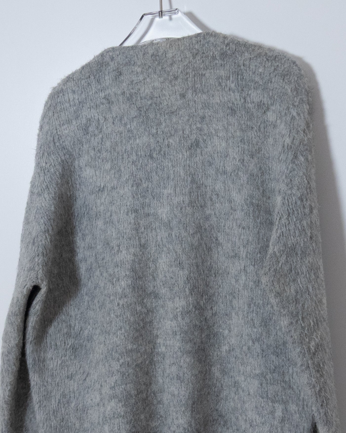 vintage mohair knit cardigan