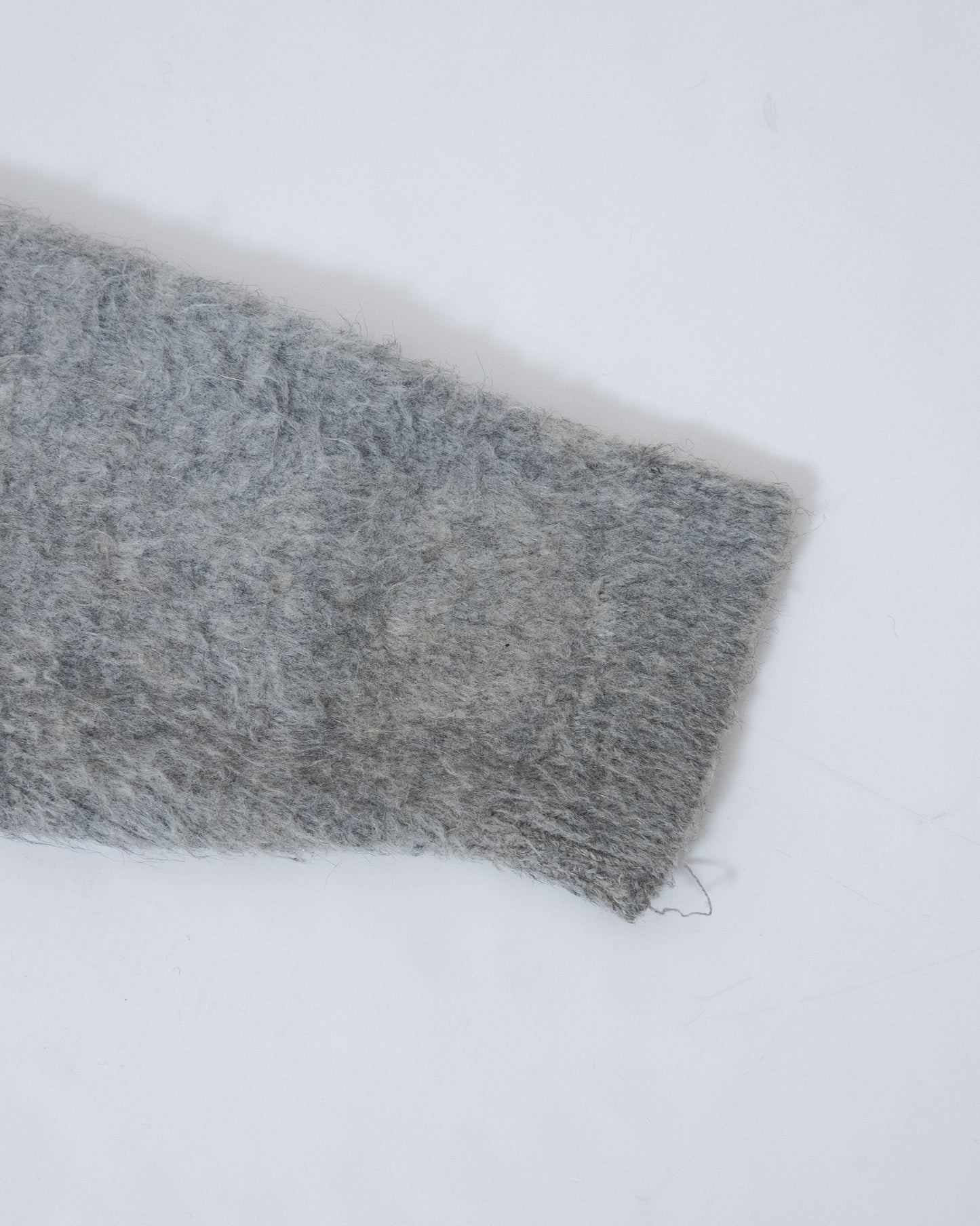 vintage mohair knit cardigan