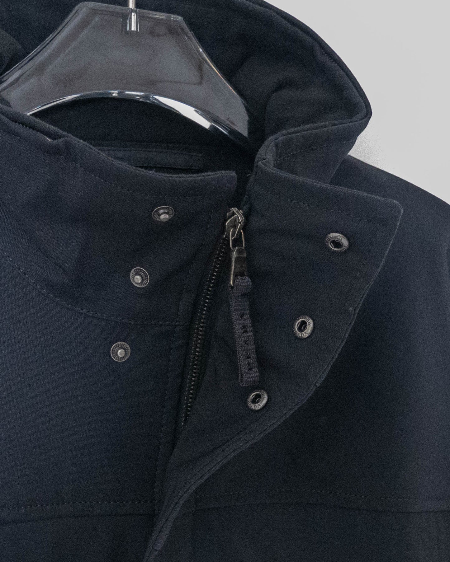 "PRADA" high neck padding nylon jacket