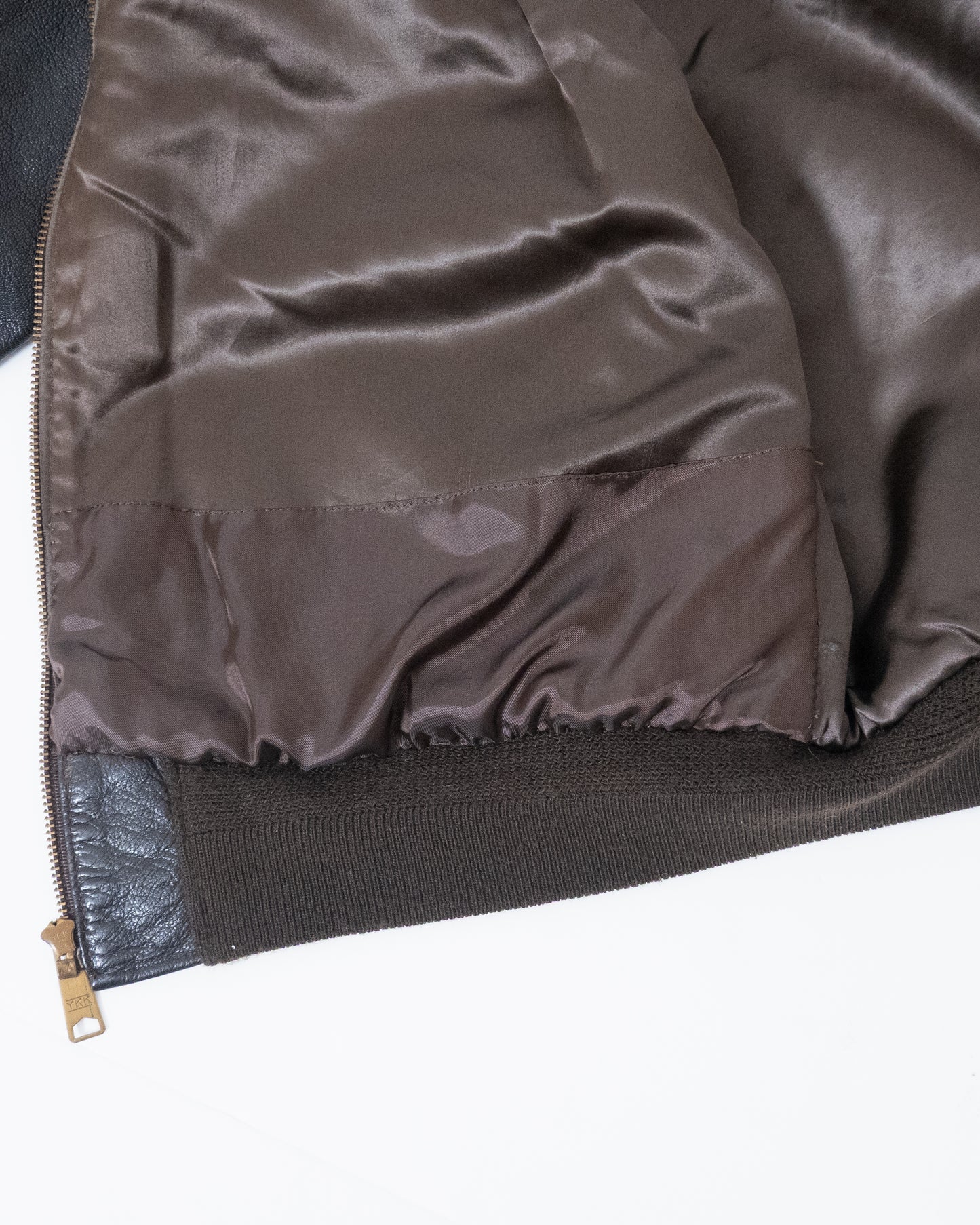 A-2 leather flight jacket