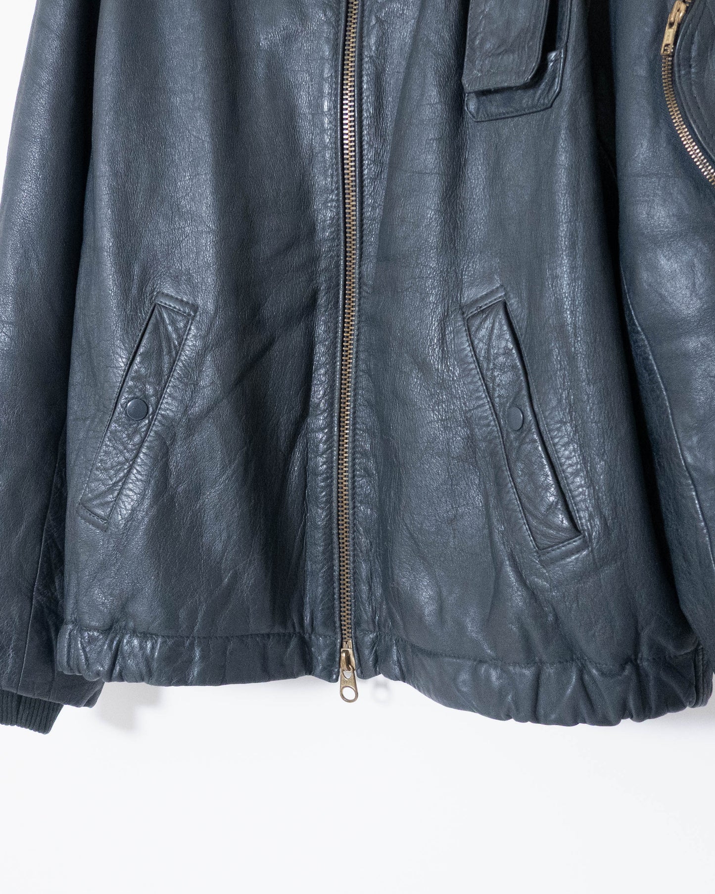 "French Air Force" leather flight jacket