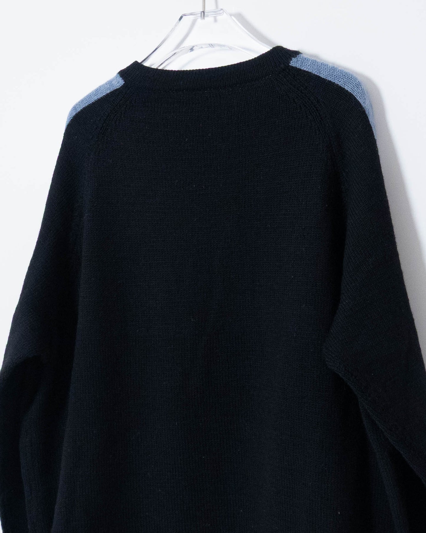Vintage arm line ski knit sweater