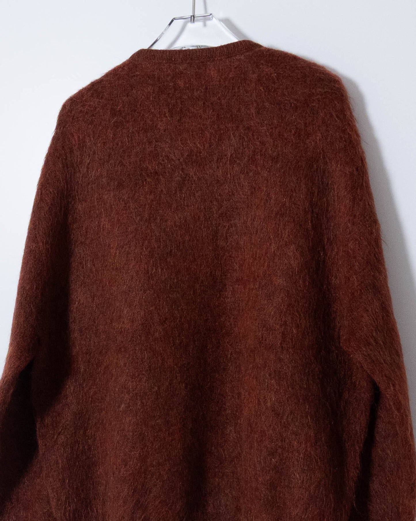 Vintage "Sears" v-neck mohair knit sweater
