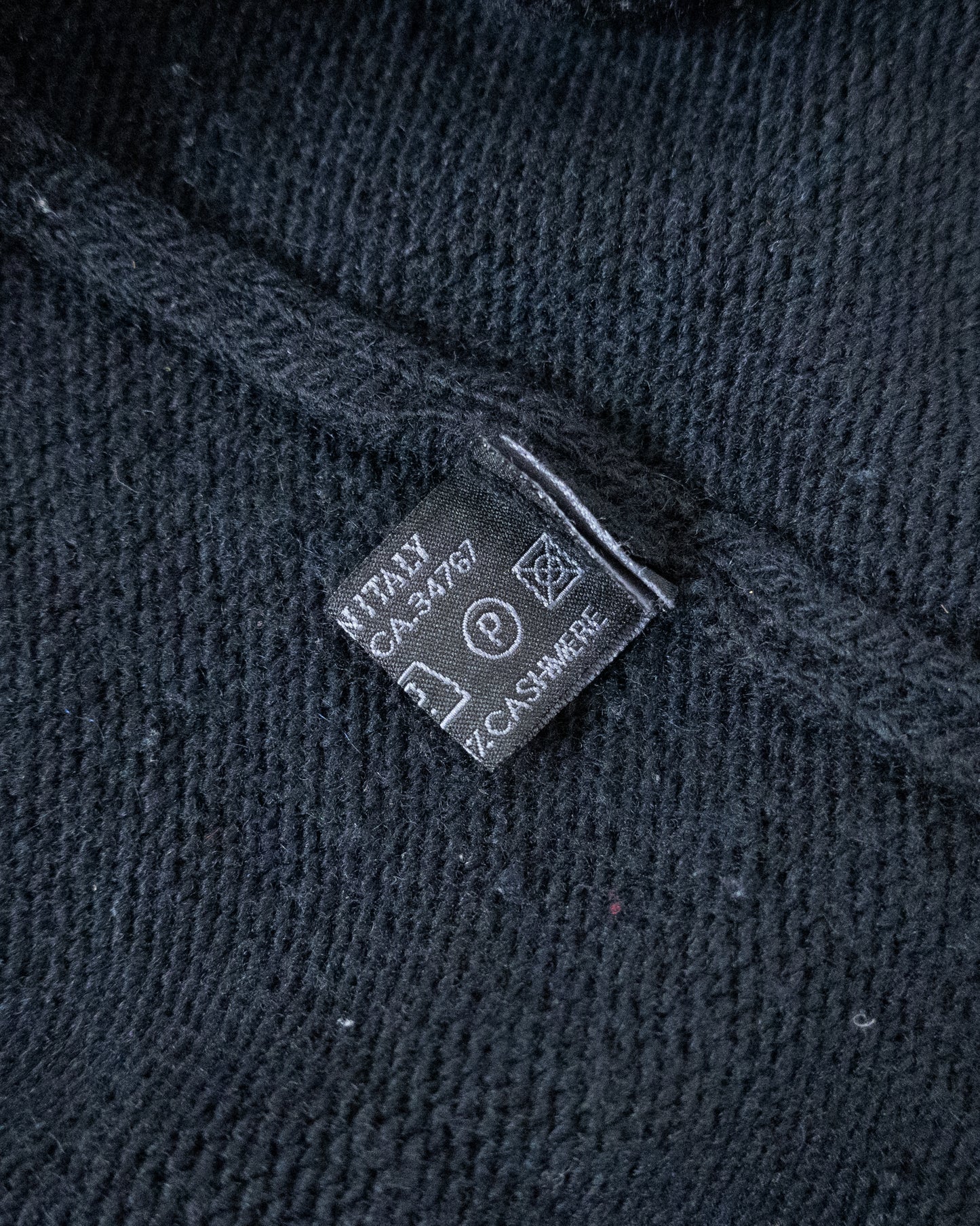 "PRADA" oversize cashmere × wool knit sweater