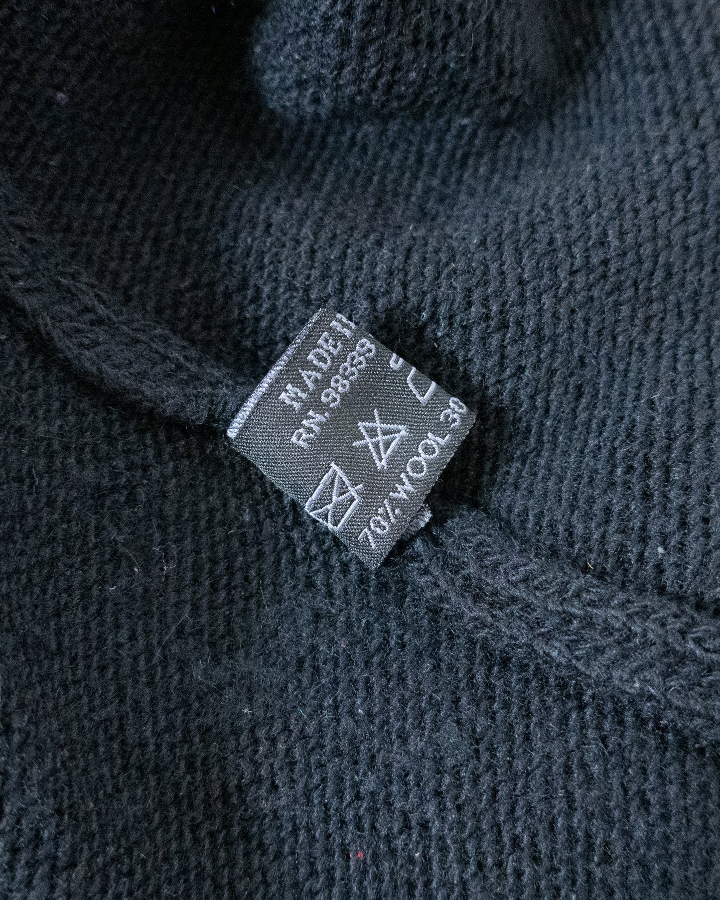 "PRADA" oversize cashmere × wool knit sweater