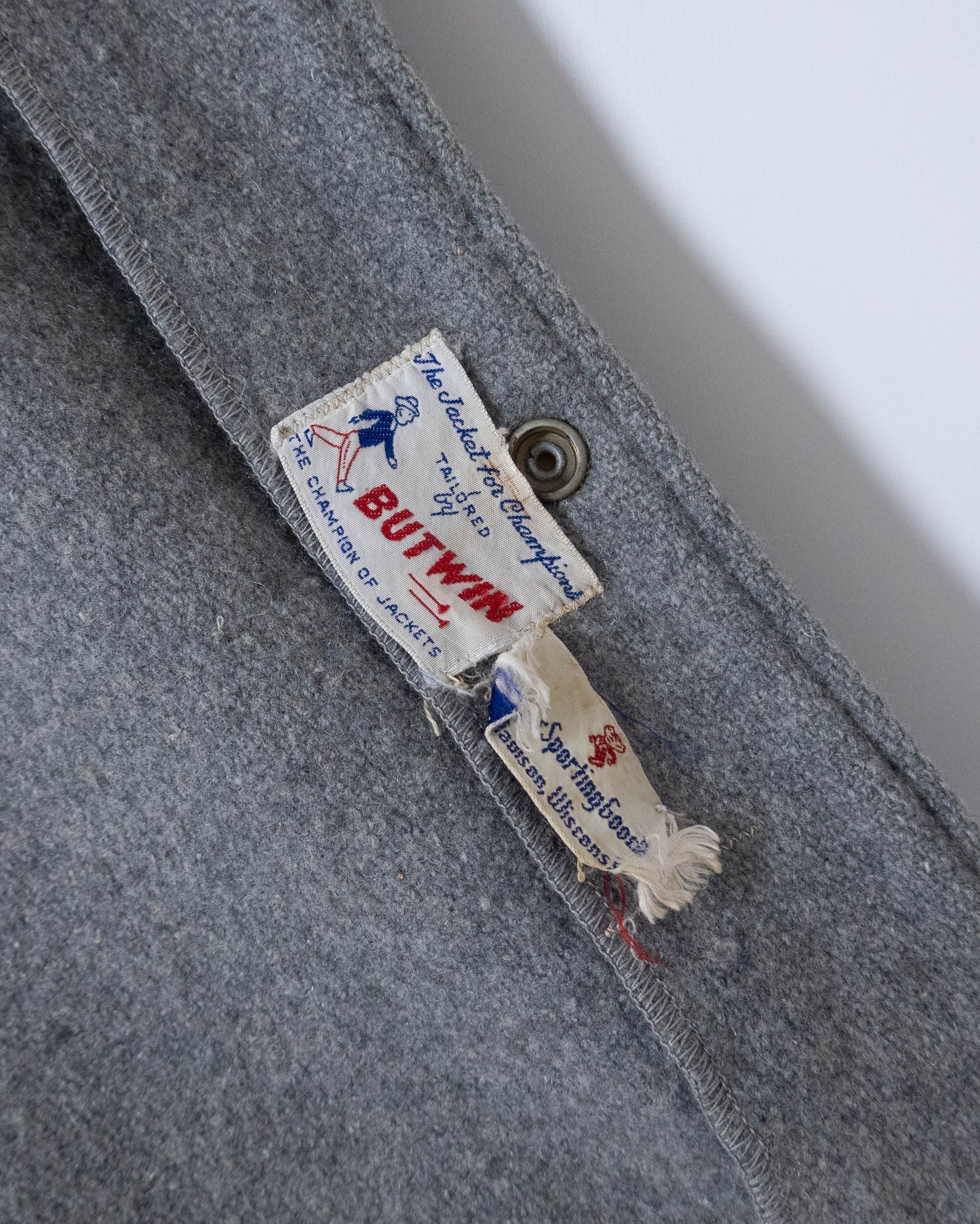 vintage wool varsity jacket