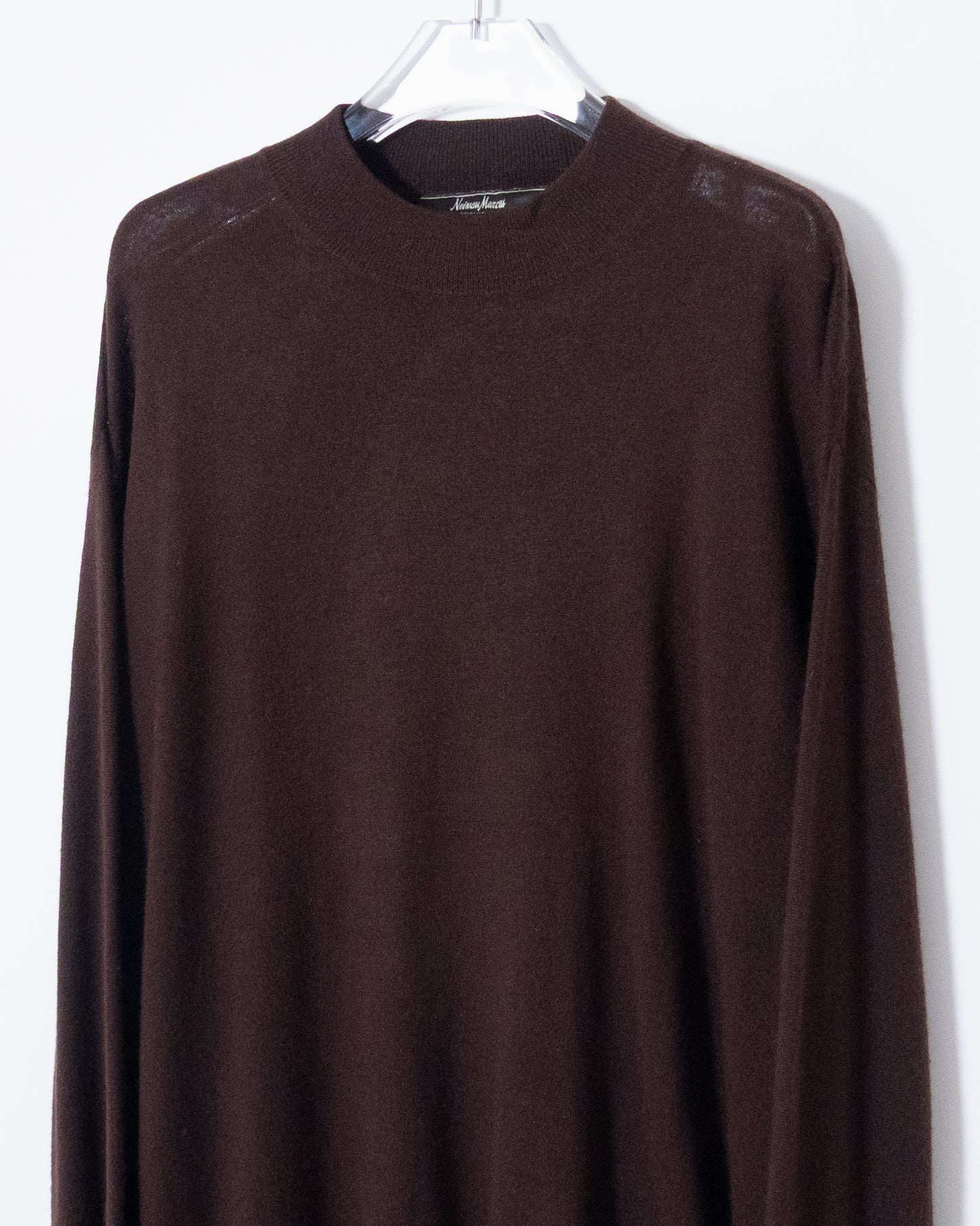 'Neiman Marcus' mock neck knit