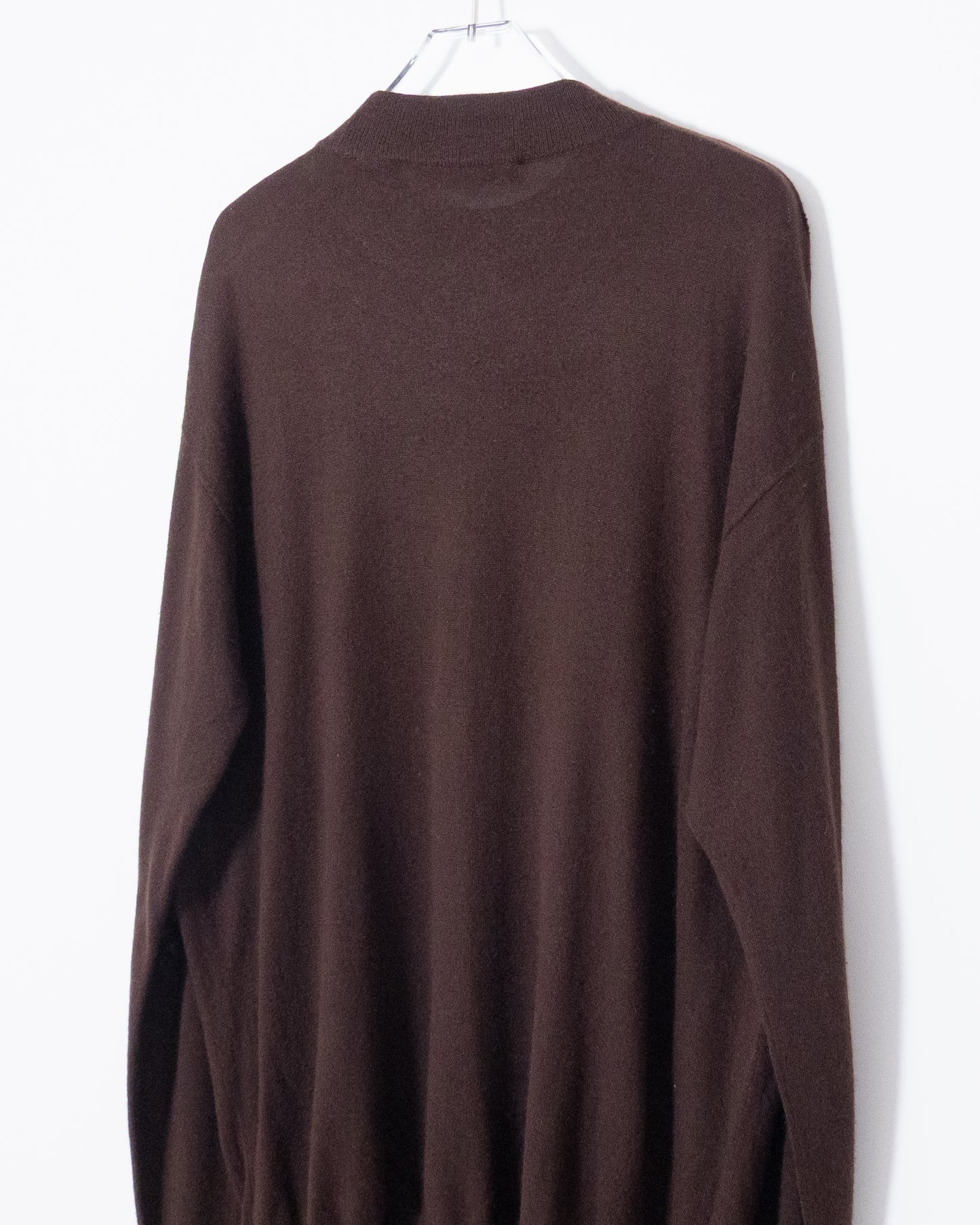 'Neiman Marcus' mock neck knit