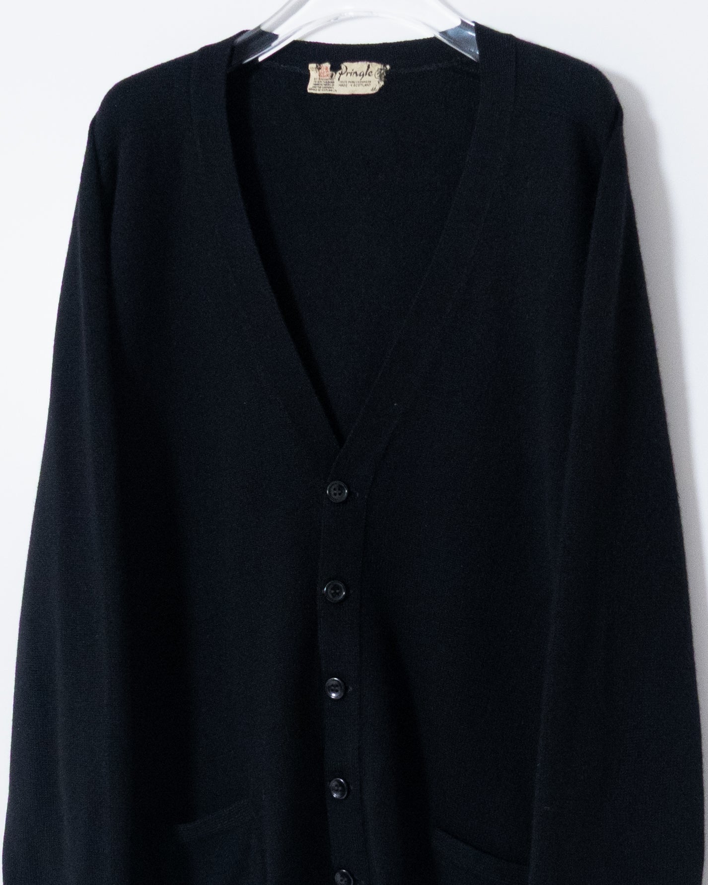 old "Pringle" cashmere knit cardigan