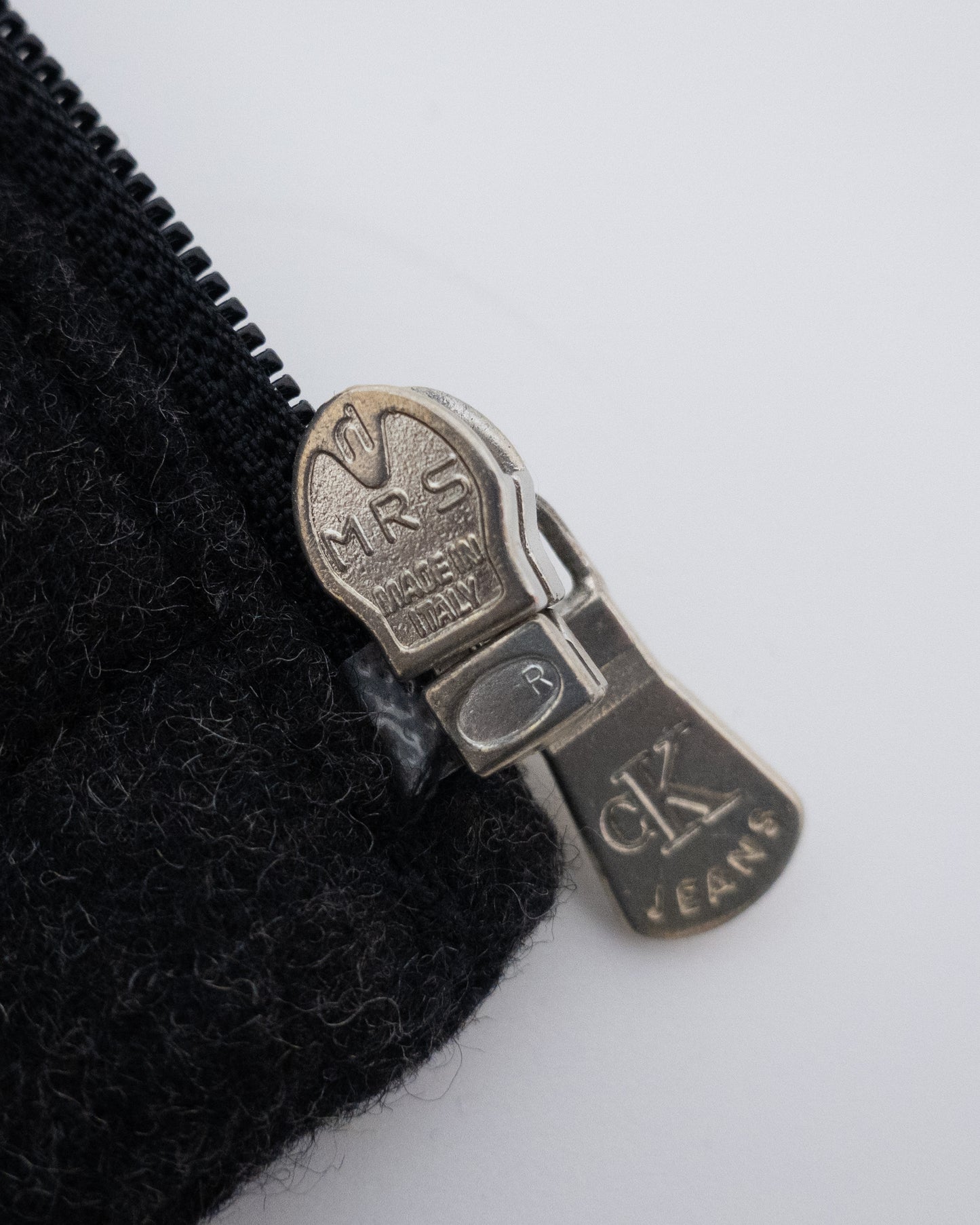 EURO 'Calvin Klein Jeans' wool hooded coat