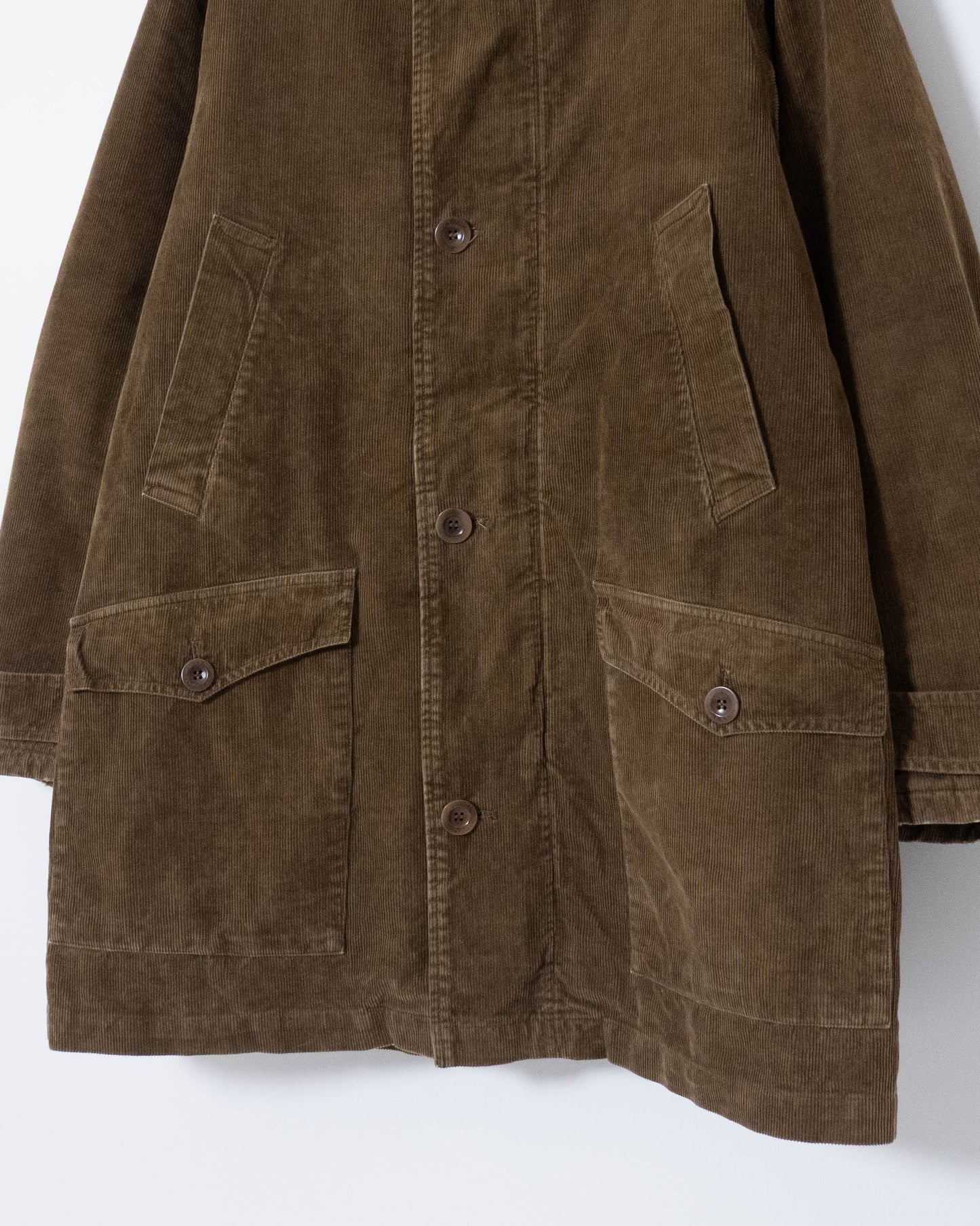 "C.P. Company" corduroy hooded coat