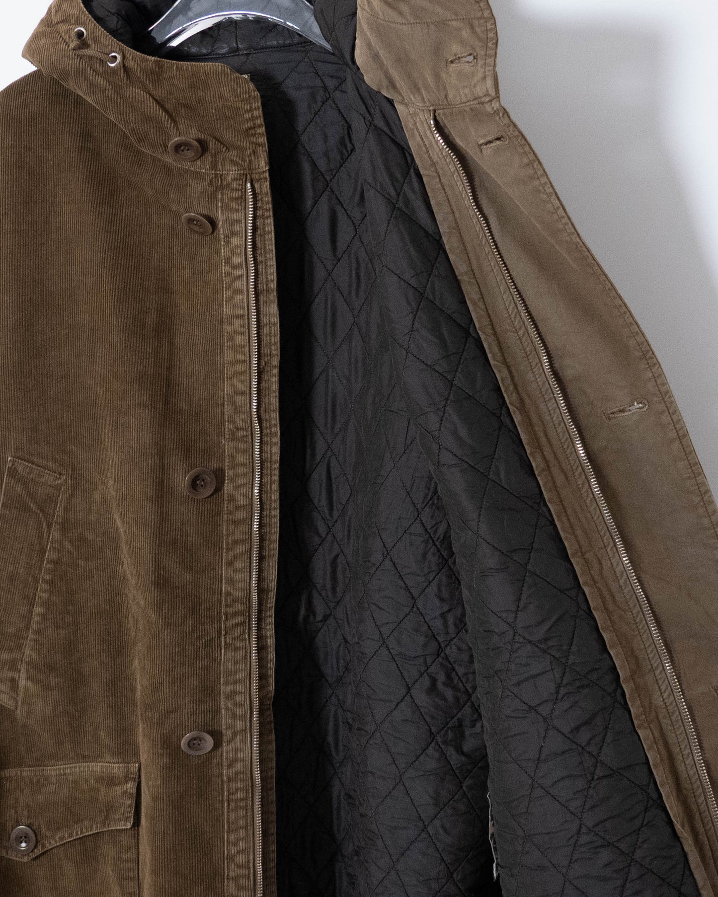 "C.P. Company" corduroy hooded coat