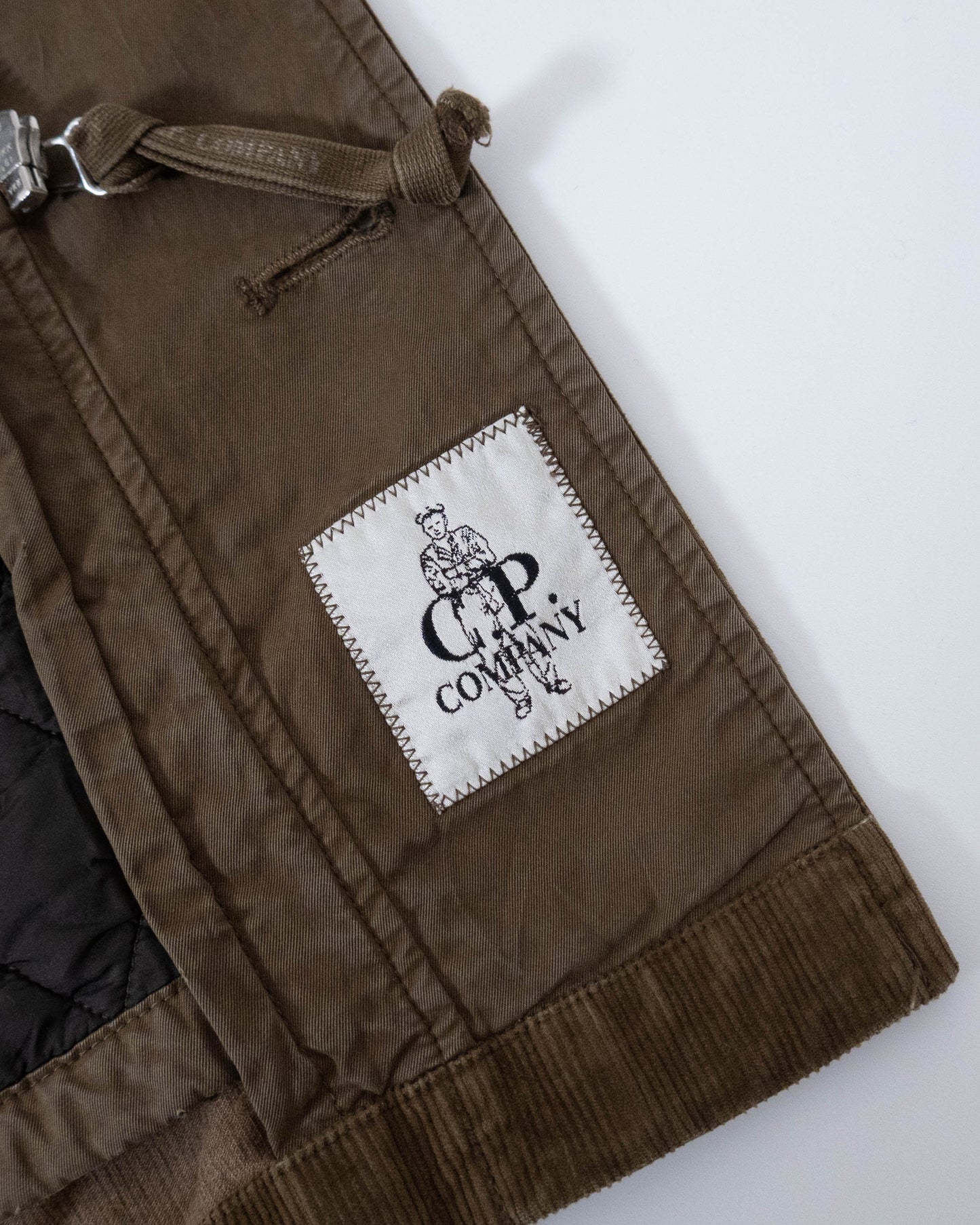 "C.P. Company" corduroy hooded coat