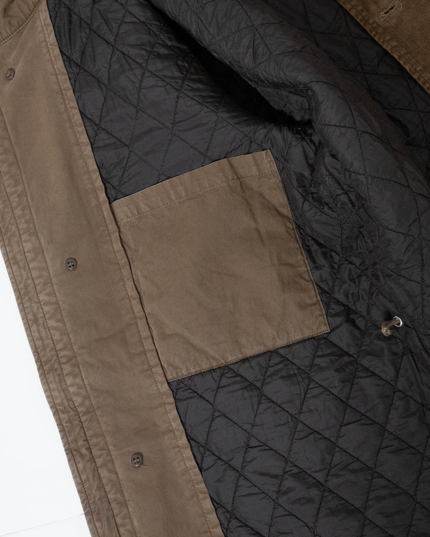 "C.P. Company" corduroy hooded coat