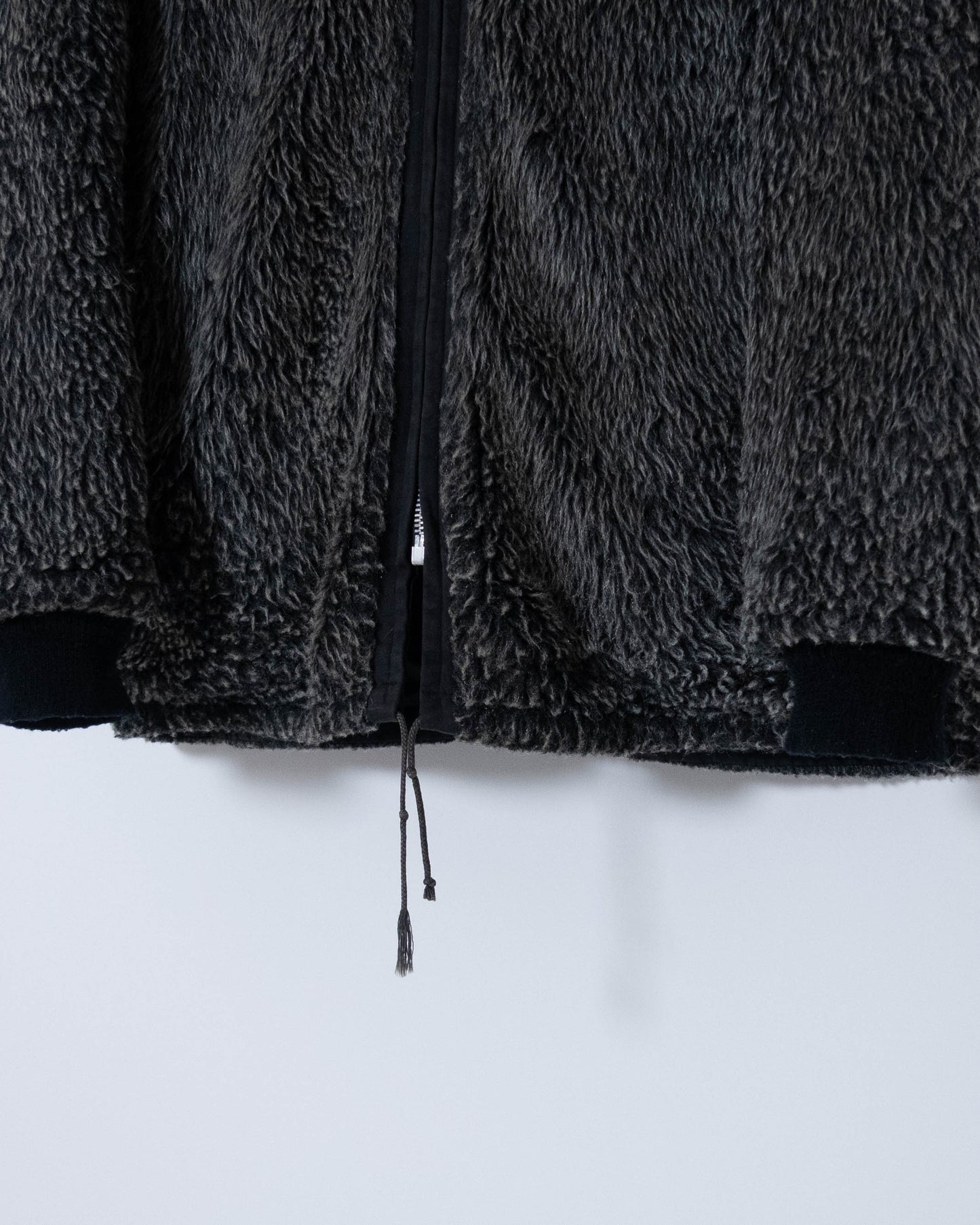 Vintage reversible fur hoodie