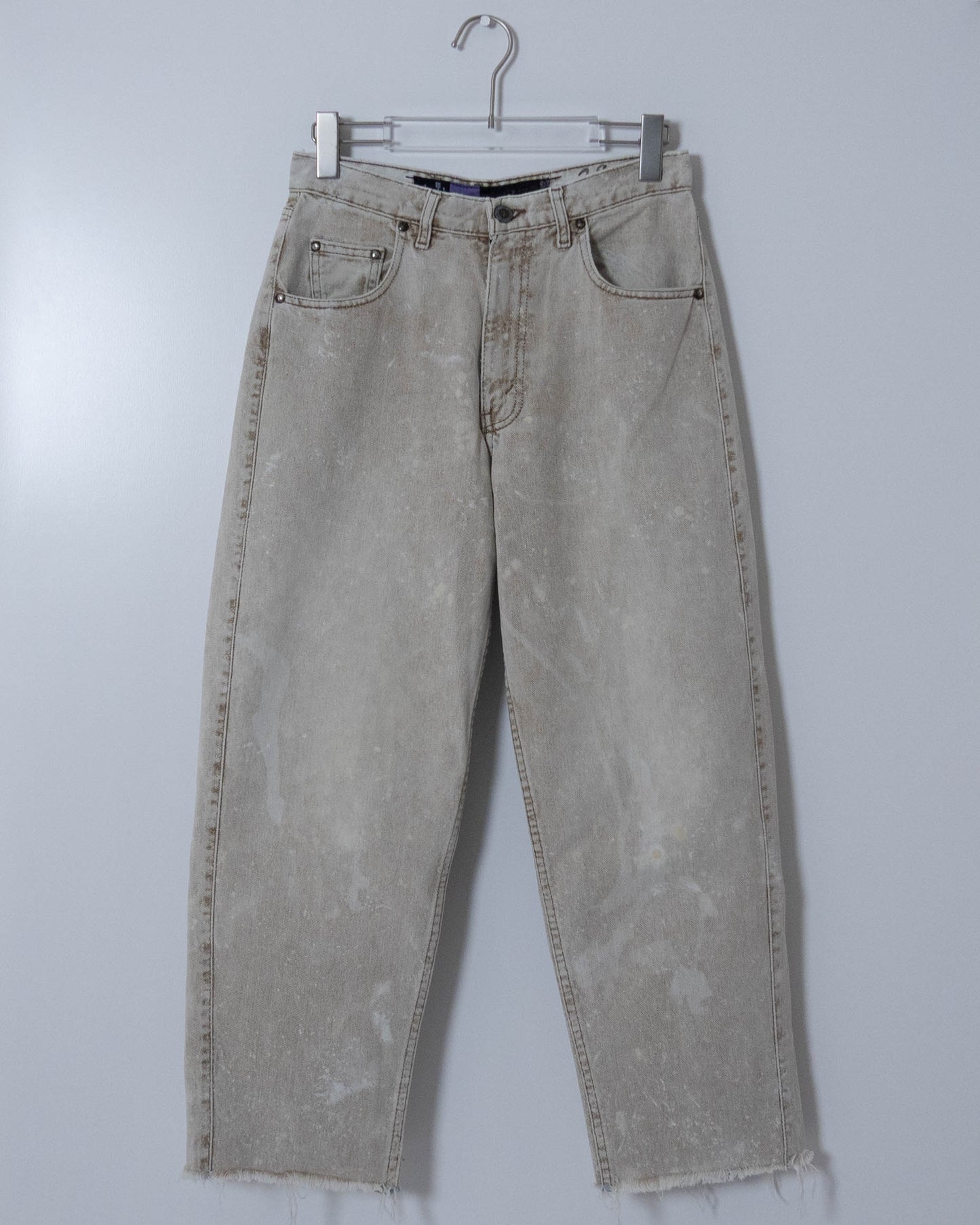 "Levi's SILVERTAB" cutoff baggy denim pants