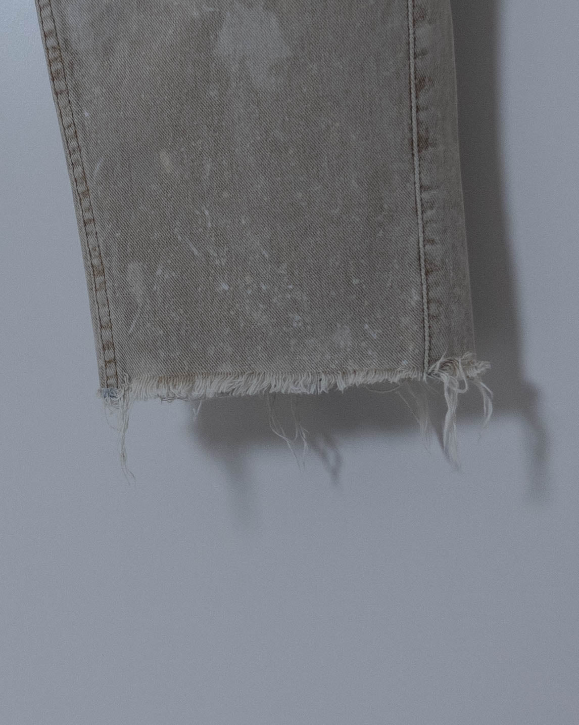 "Levi's SILVERTAB" cutoff baggy denim pants