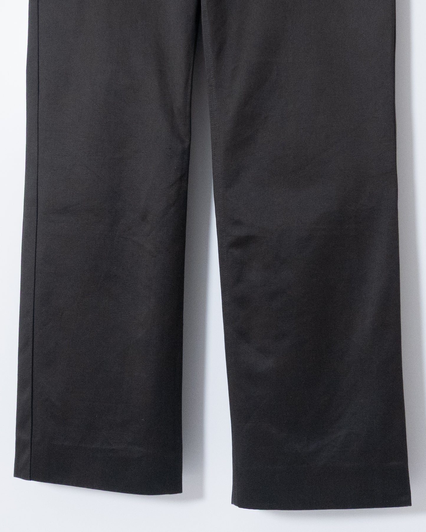 'YVES SAINT LAURENT rive gauche' cotton sateen 5-pocket pants
