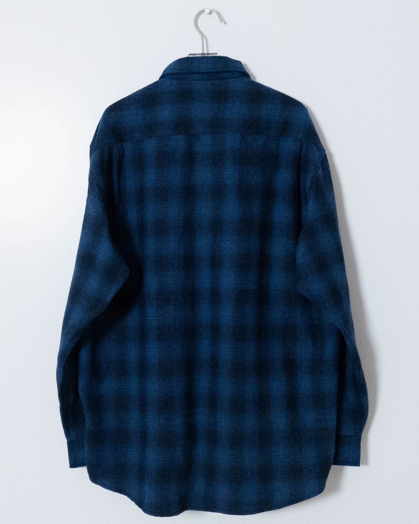"PENDLETON" shadow plaid wool shirt