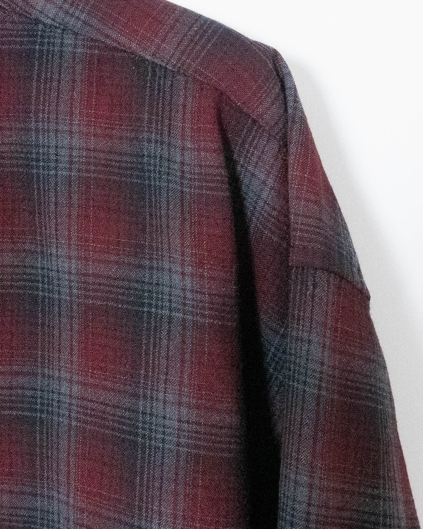 "PENDLETON" shadow plaid wool shirt