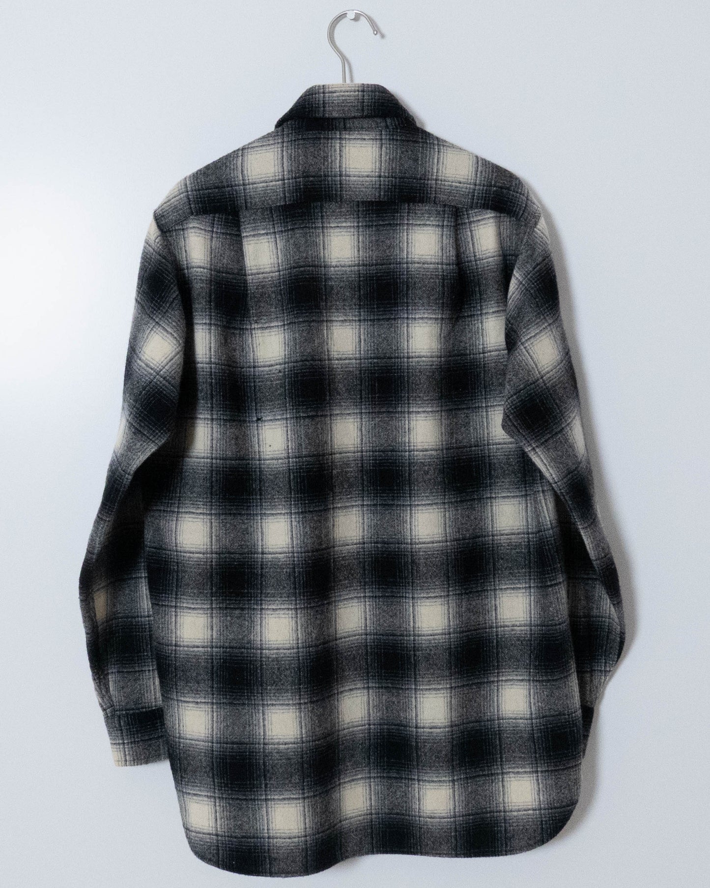 "PENDLETON" shadow plaid wool shirt