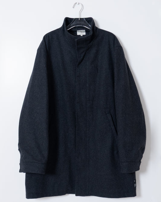 "Calvin Klein" high neck wool coat