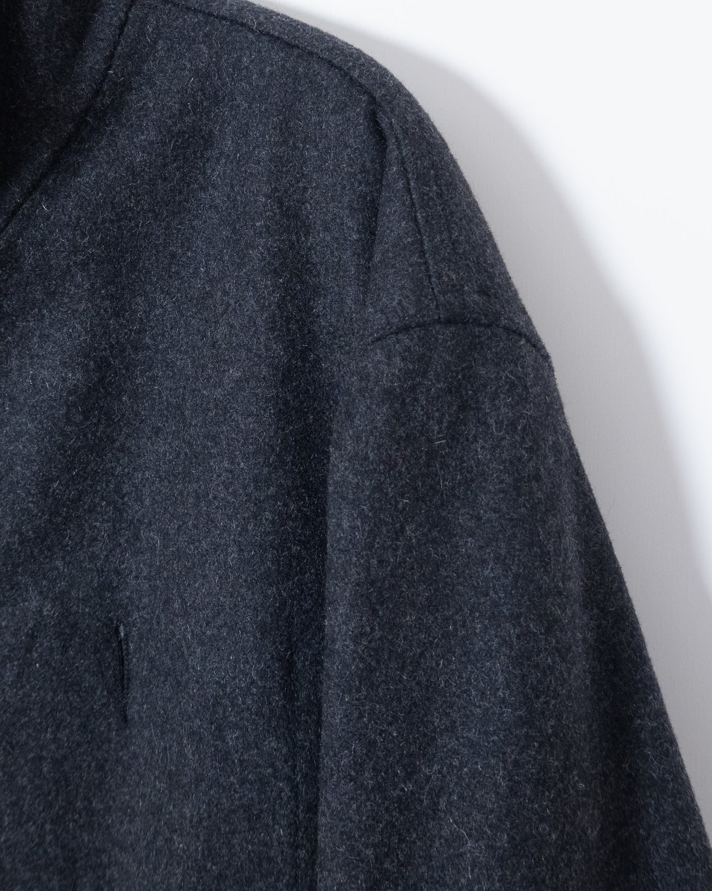 "Calvin Klein" high neck wool coat