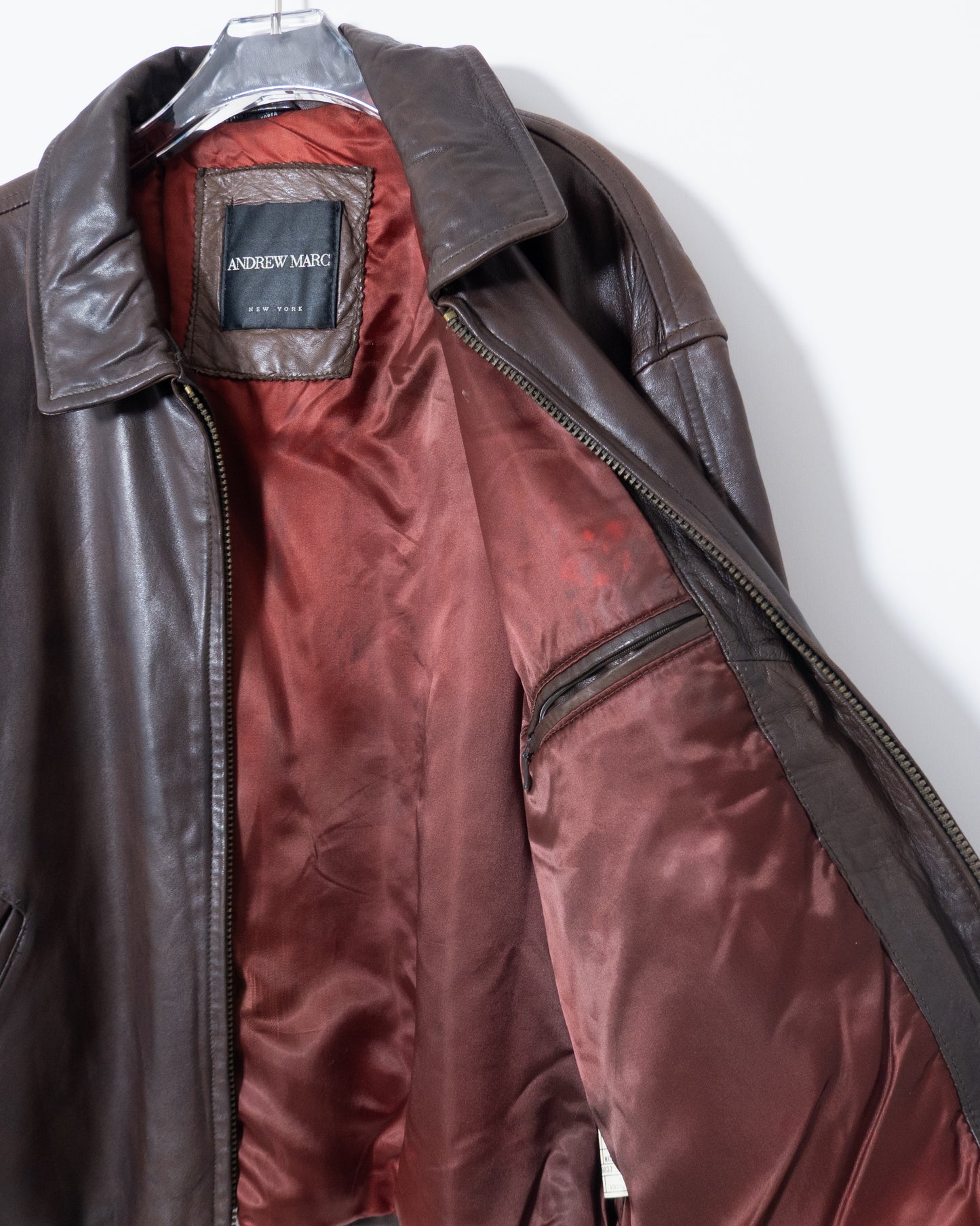 "Andrew Marc" leather jacket