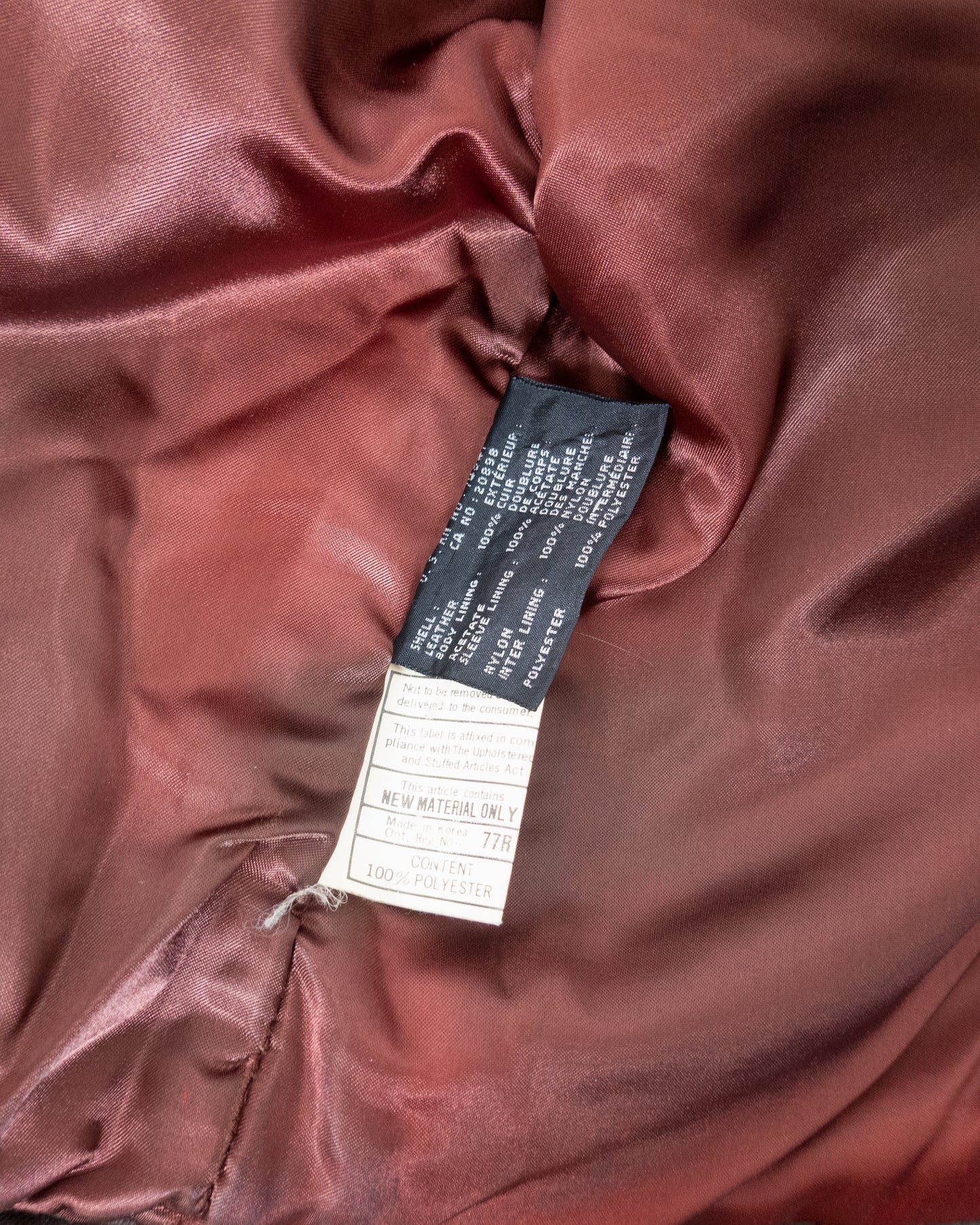 "Andrew Marc" leather jacket