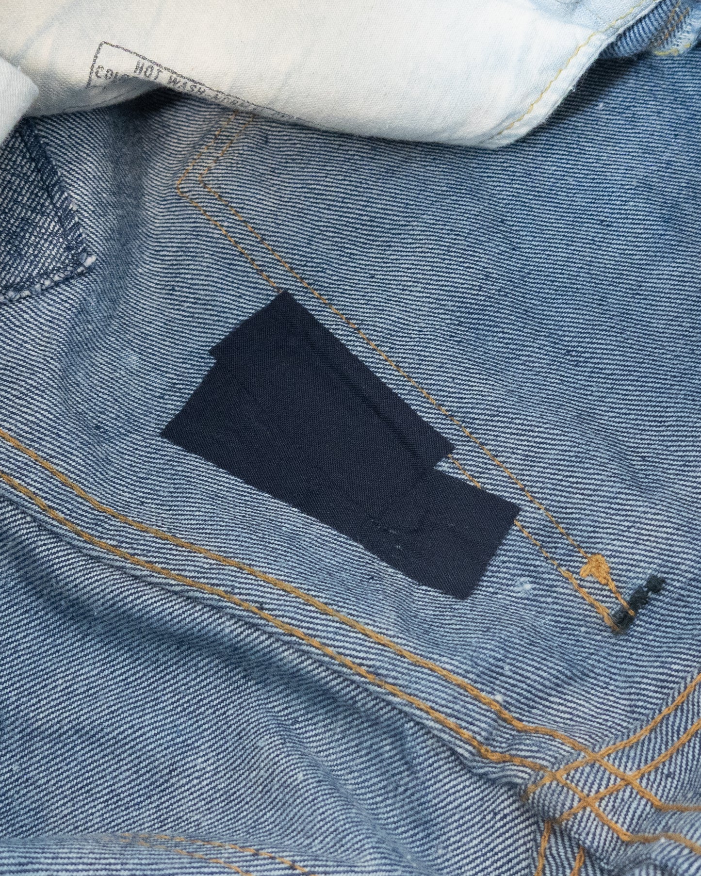 Vintage "Levi's" 646 Big E flare denim pants