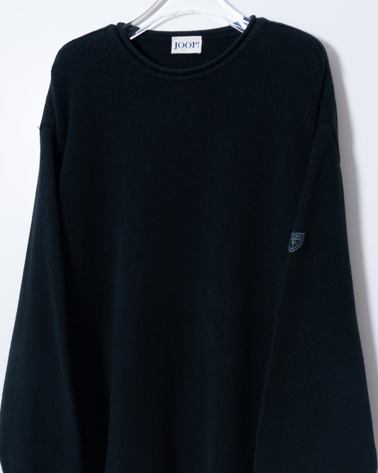 "JOOP!" roll neck cotton knit sweater