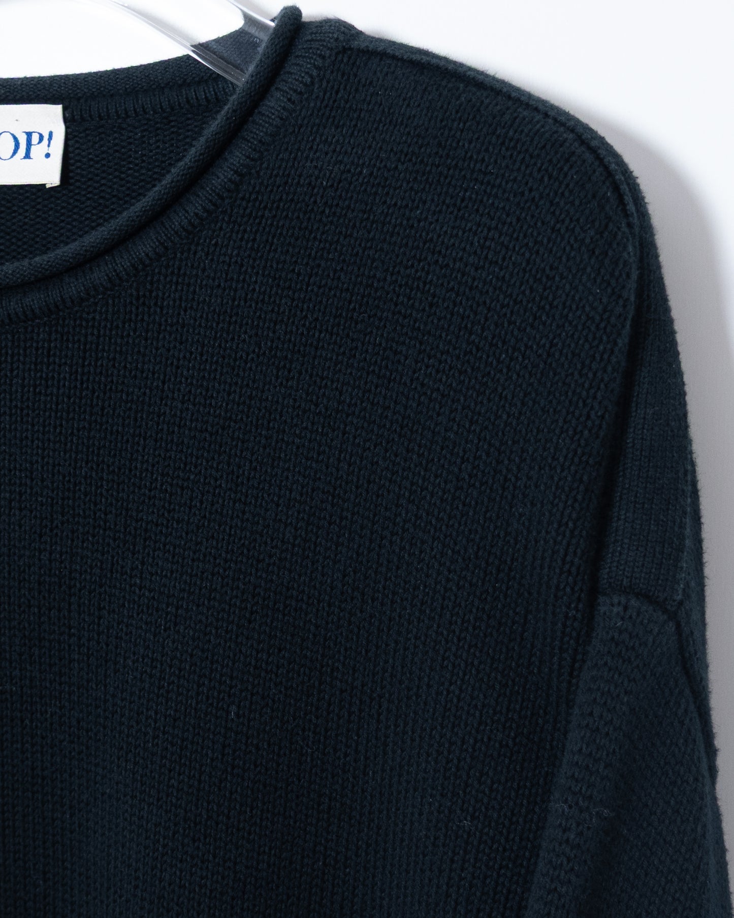 "JOOP!" roll neck cotton knit sweater