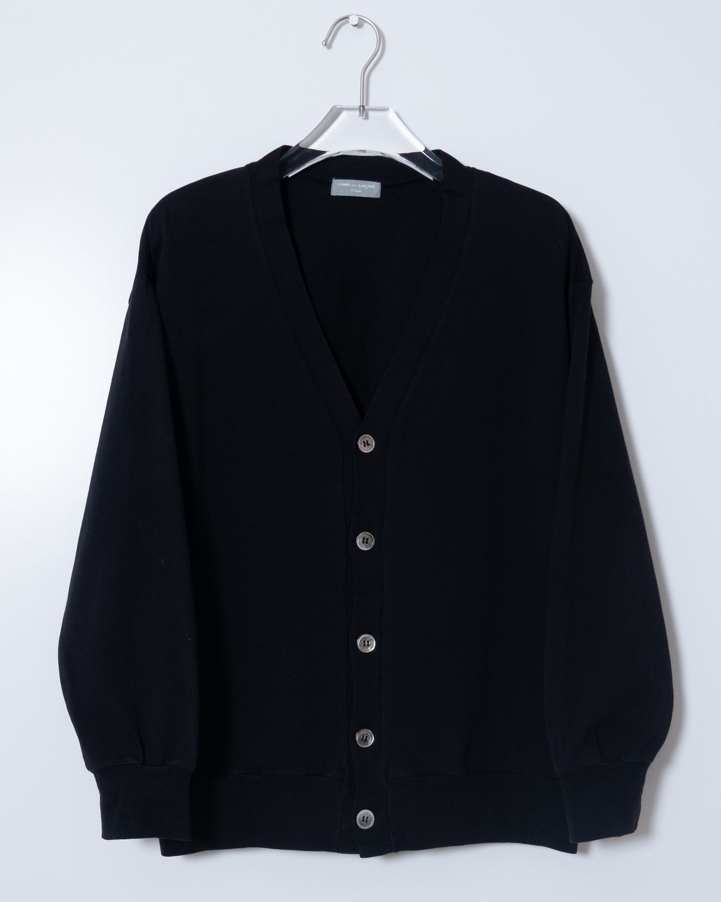 "COMME des GARCONS HOMME" cotton knit cardigan