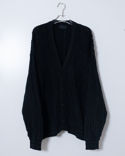 CARLO COLUCCI" 3D knit cardigan
