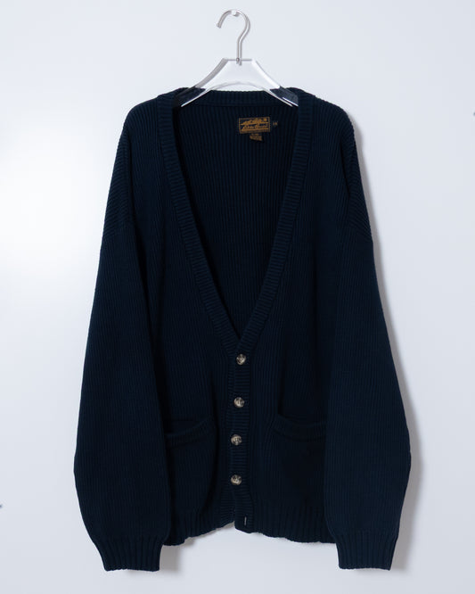 "Eddie Bauer" cotton knit cardigan