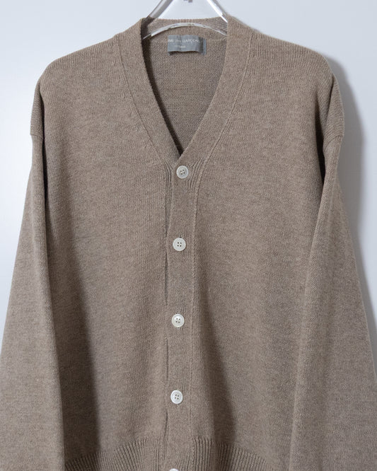 "COMME des GARCONS HOMME" cotton hemp knit cardigan