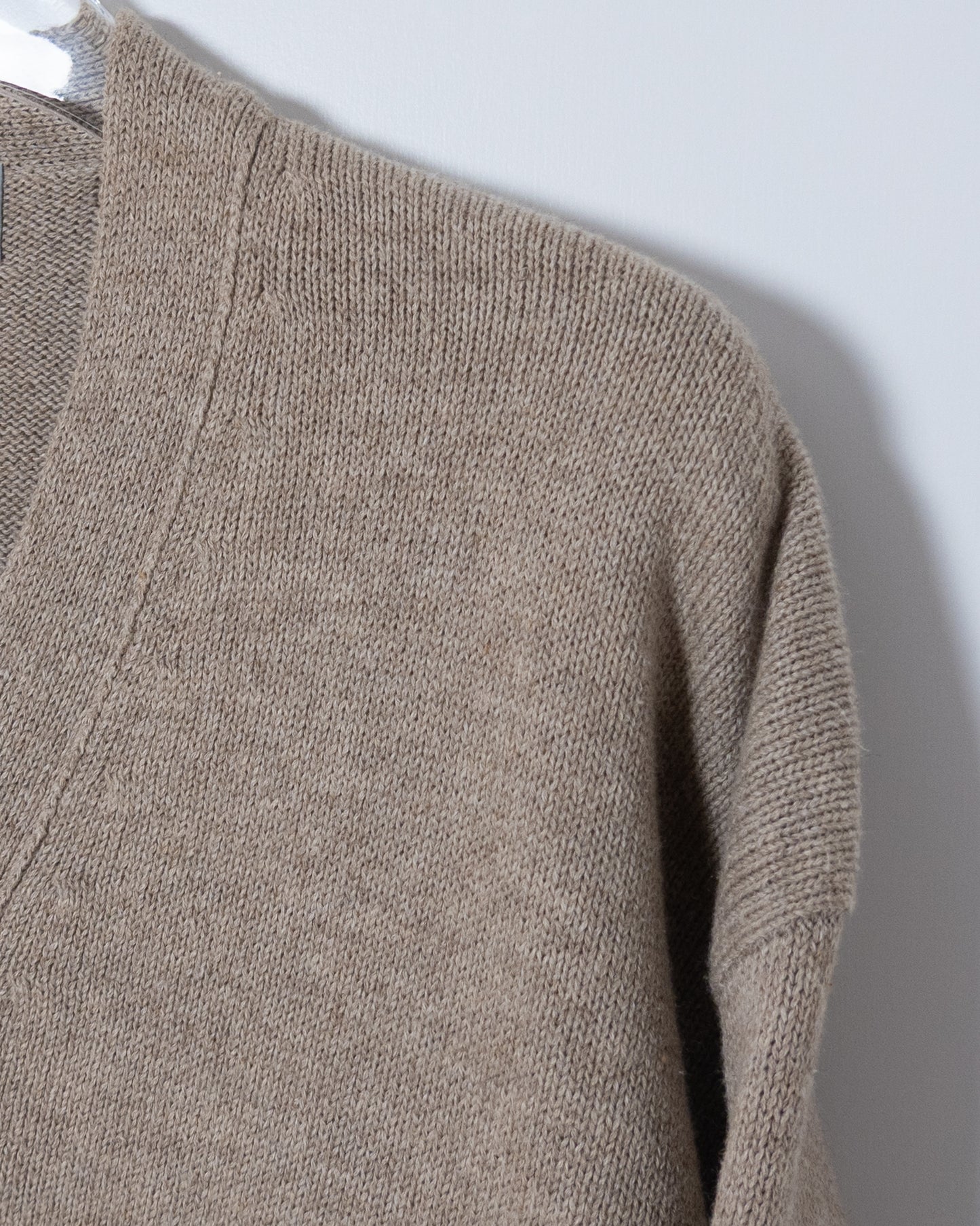 "COMME des GARCONS HOMME" cotton hemp knit cardigan